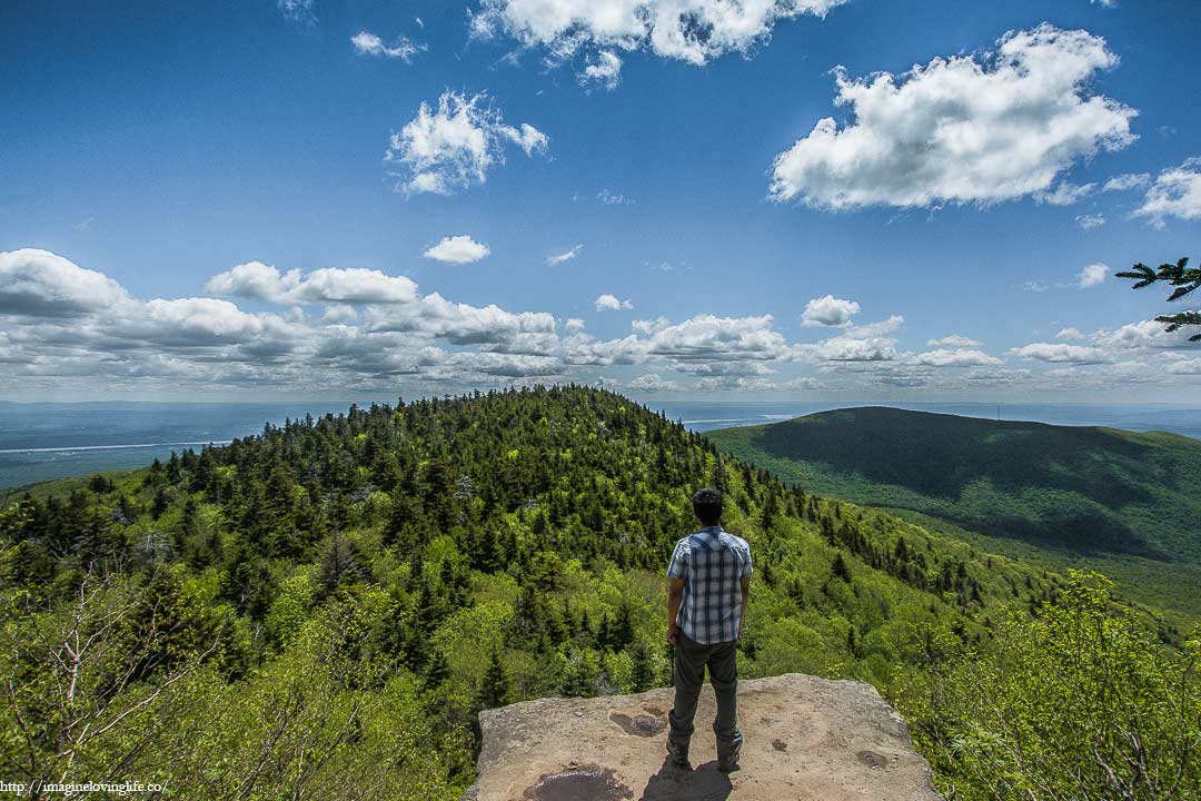 Viewpoint After Rock Climb